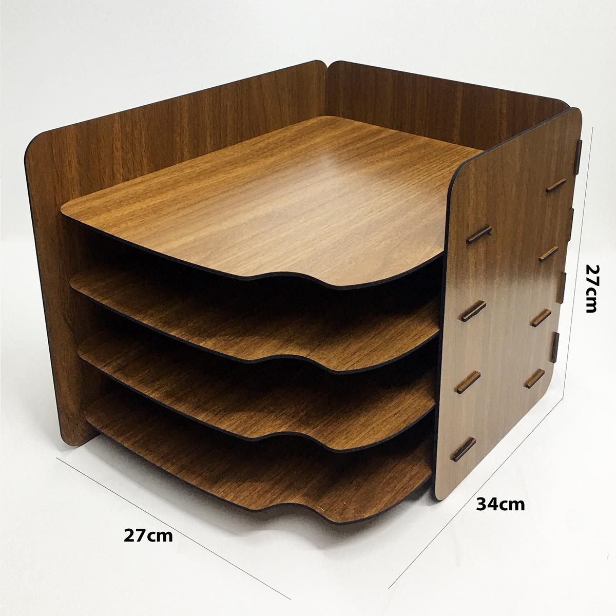 Ahşap Masaüstü Organizer
