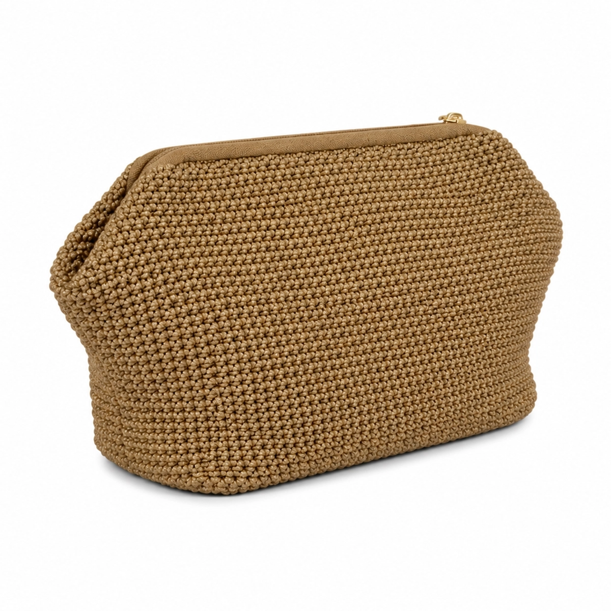 El Yapımı Örgü Kadın Clutch Çanta