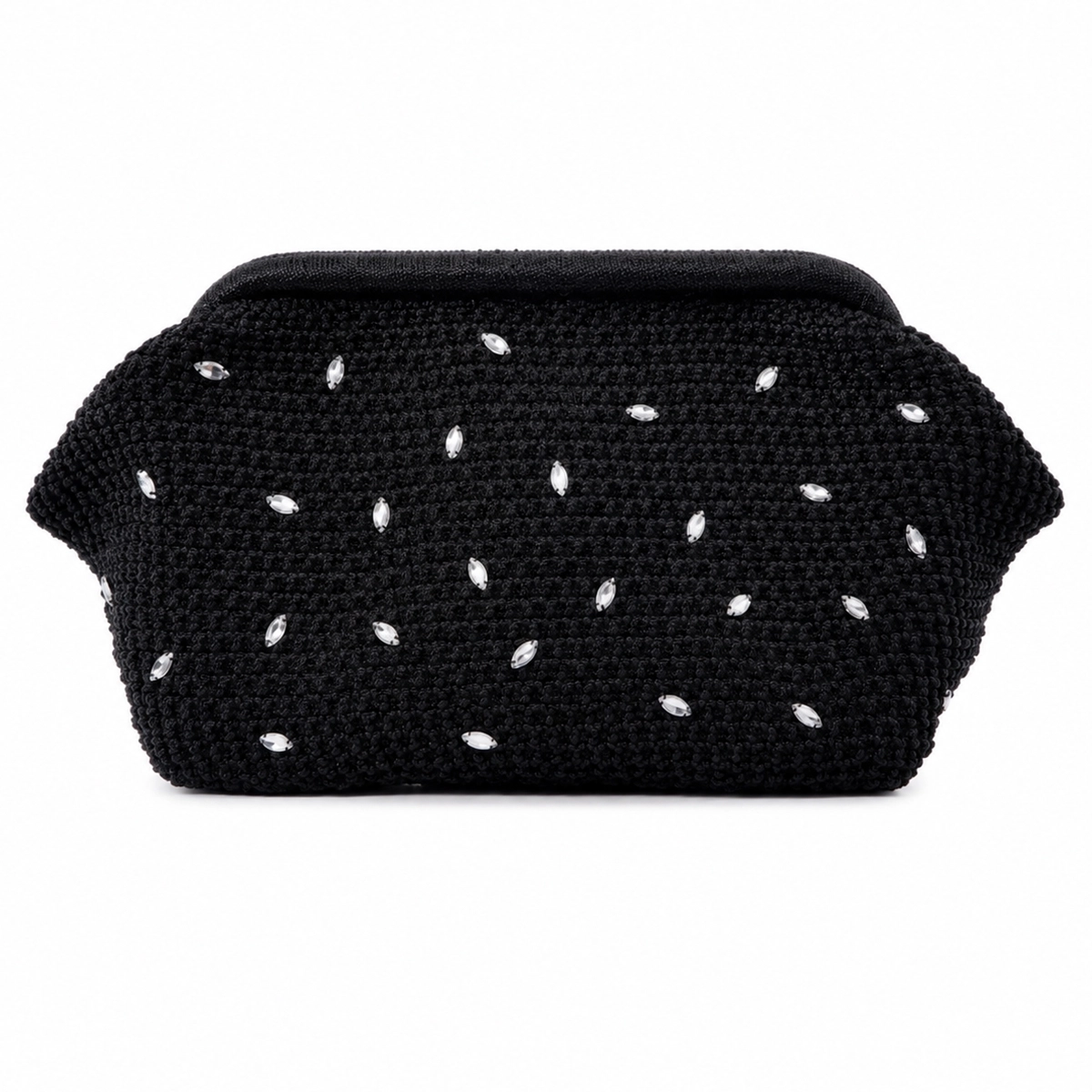 El Yapımı Taş Detaylı Kadın Abiye Clutch Çanta