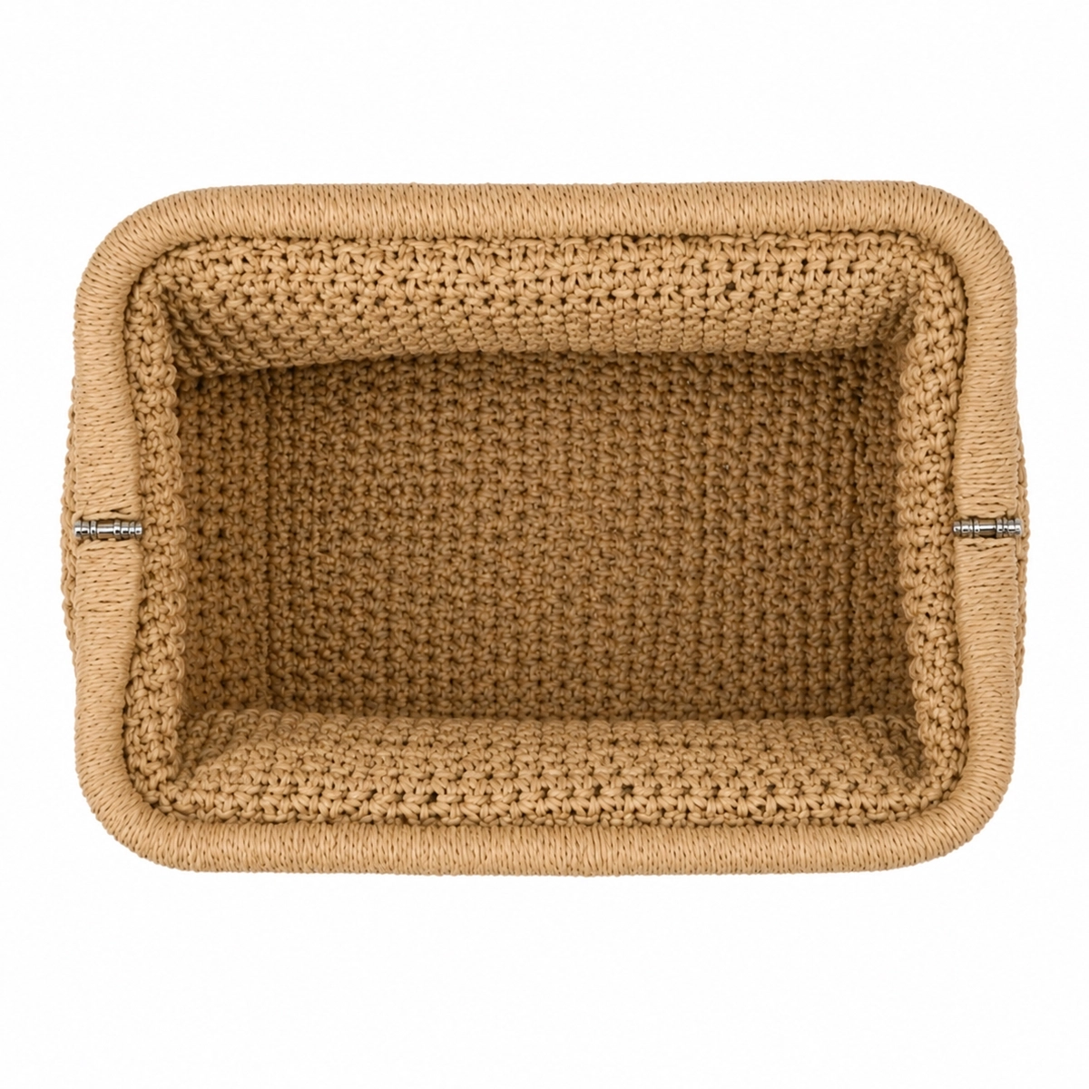 El Yapımı Örgü Kadın Clutch Çanta