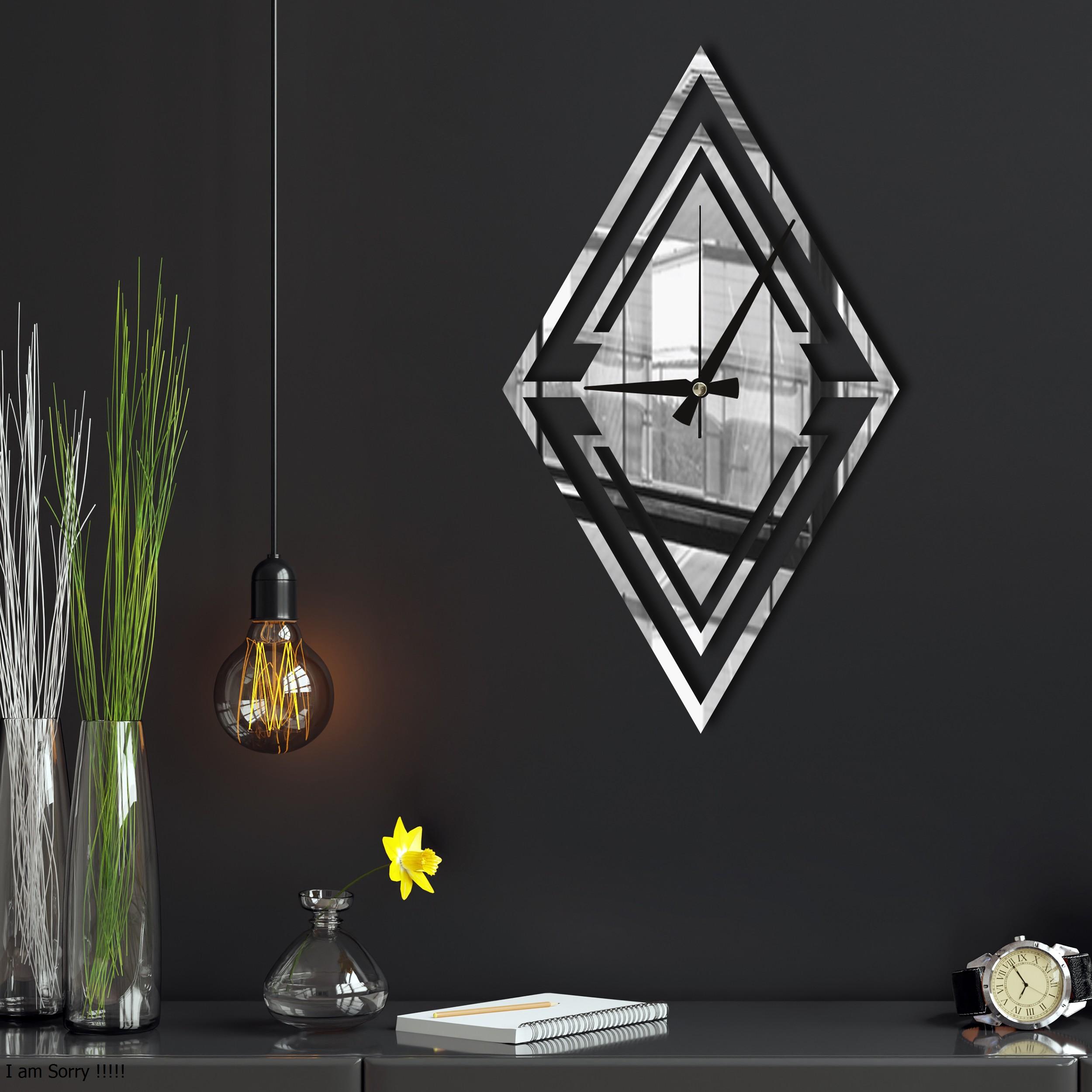 W’clock Dekoratif Duvar Saati - Geo