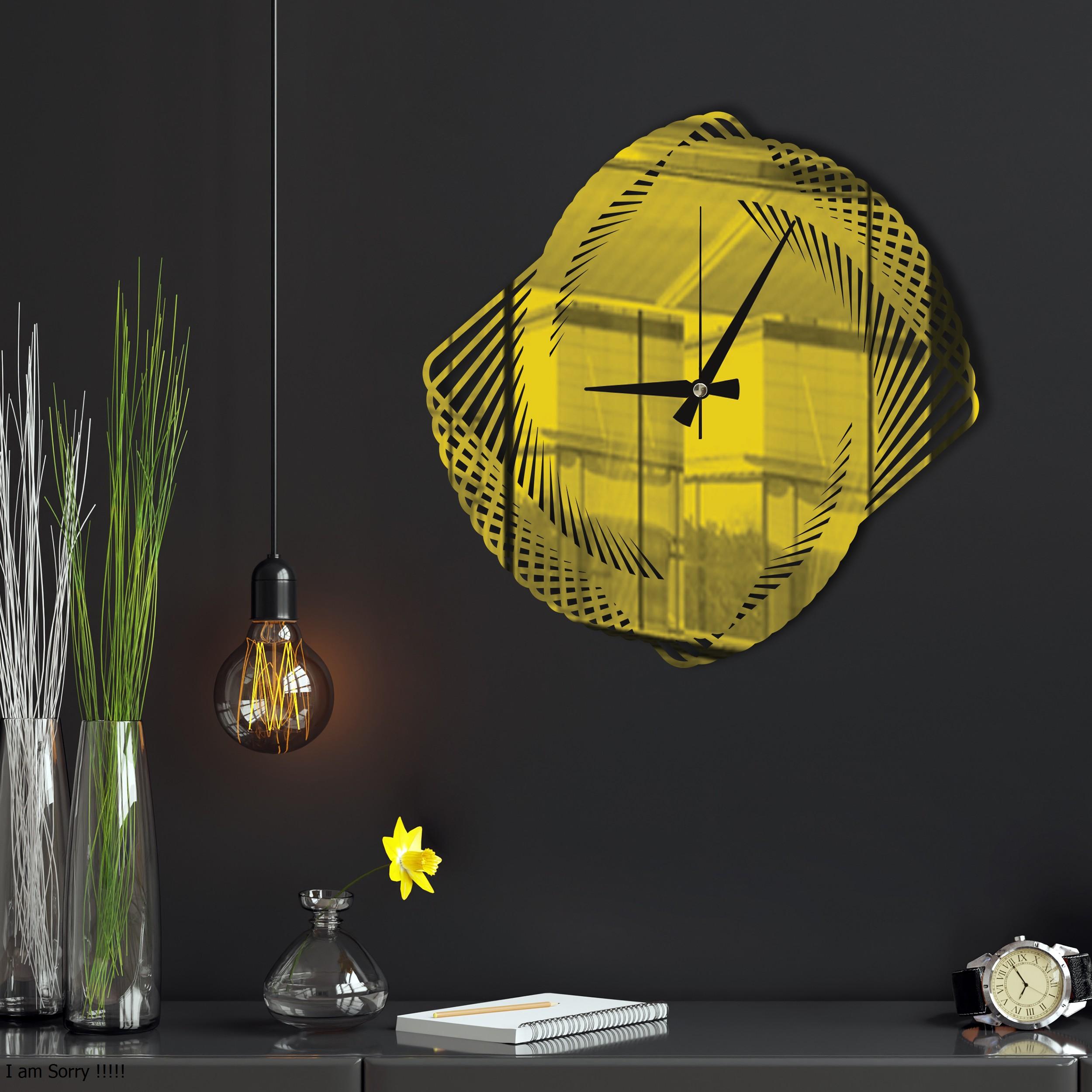 W’clock Dekoratif Duvar Saati - Geo