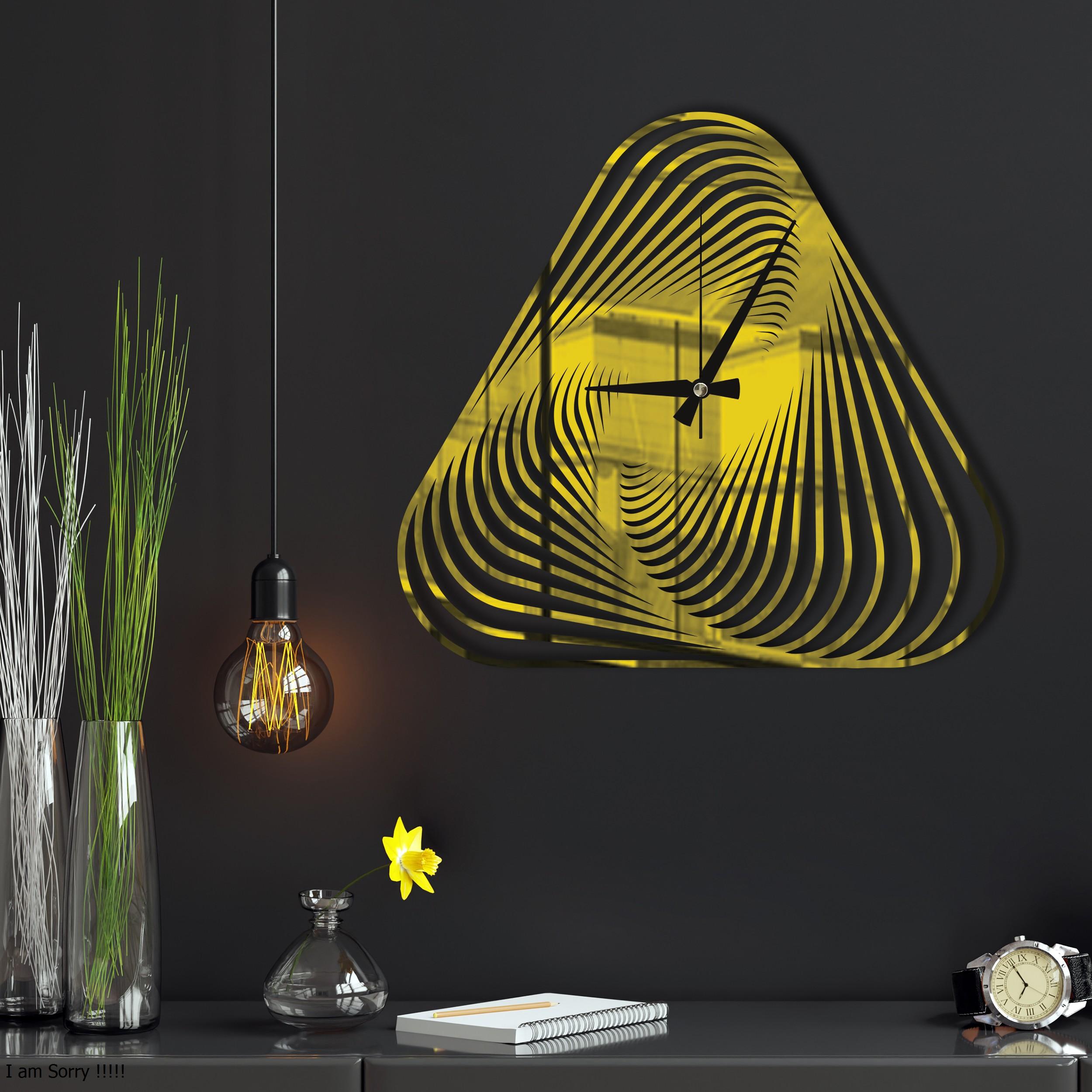 W’clock Dekoratif Duvar Saati - Geo