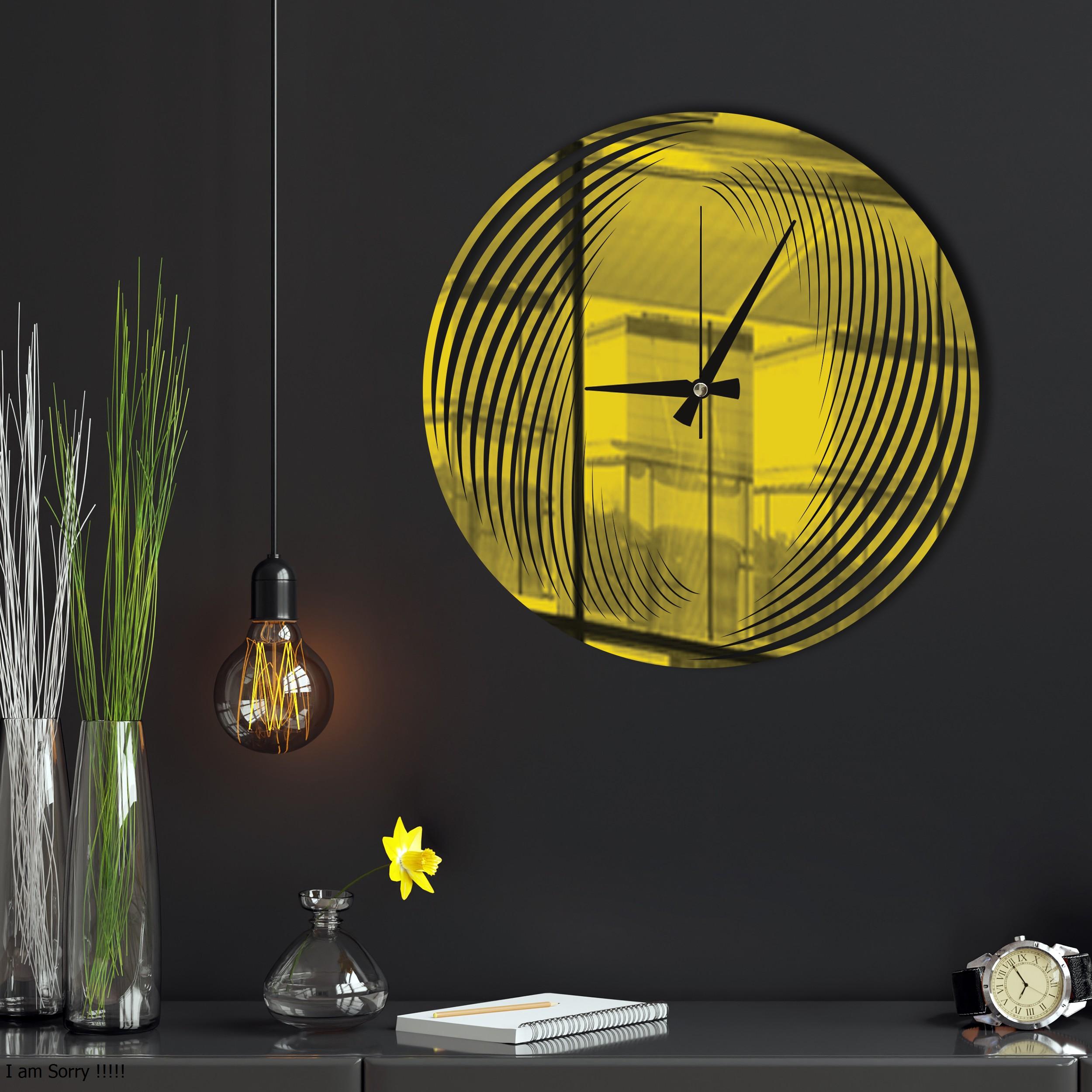 W’clock Dekoratif Duvar Saati - Geo