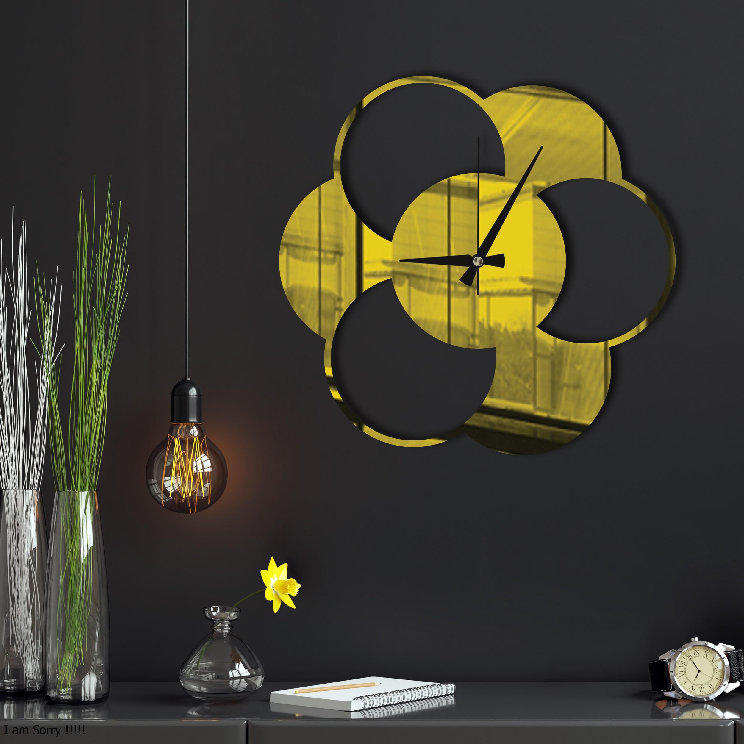 W’clock Dekoratif Duvar Saati - Geo