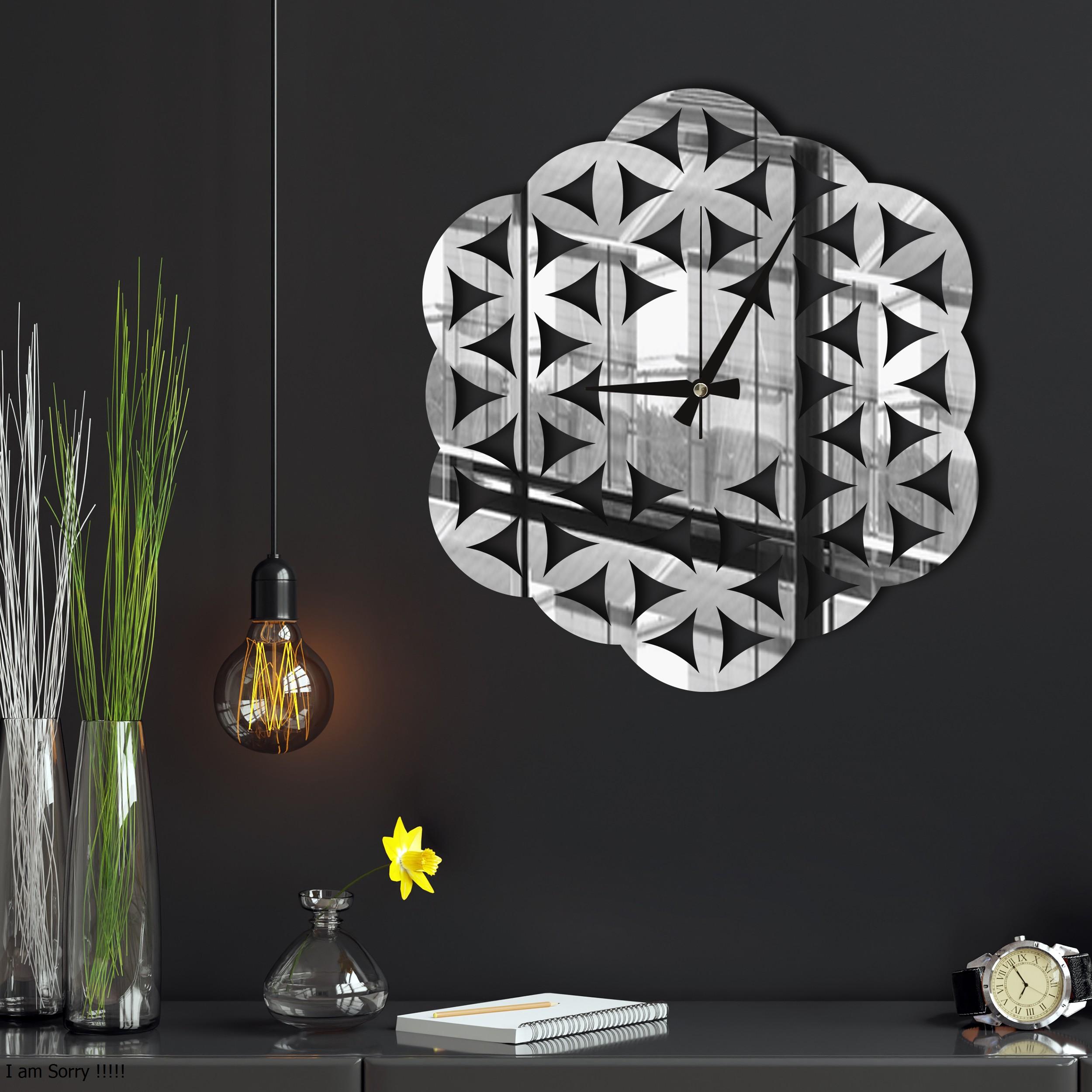 W’clock Dekoratif Duvar Saati - Geo