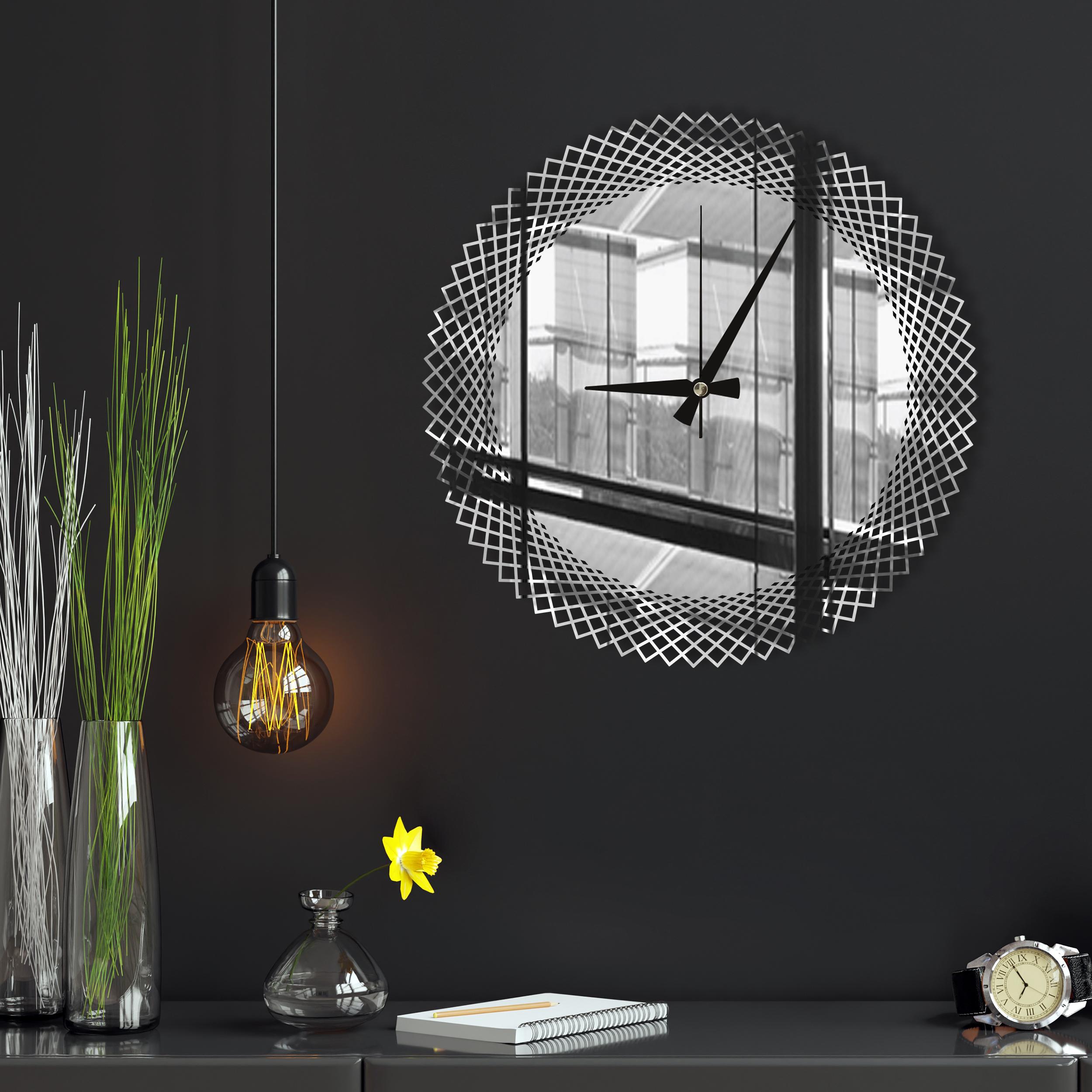 W’clock Dekoratif Duvar Saati - Geo
