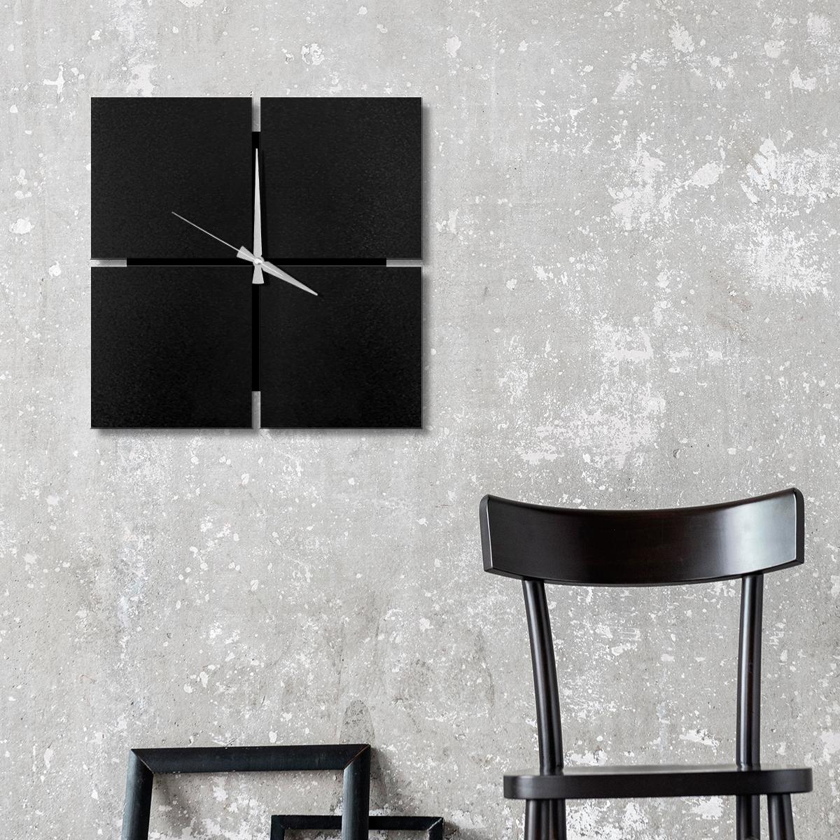 W’clock Dekoratif Duvar Saati - Kareler