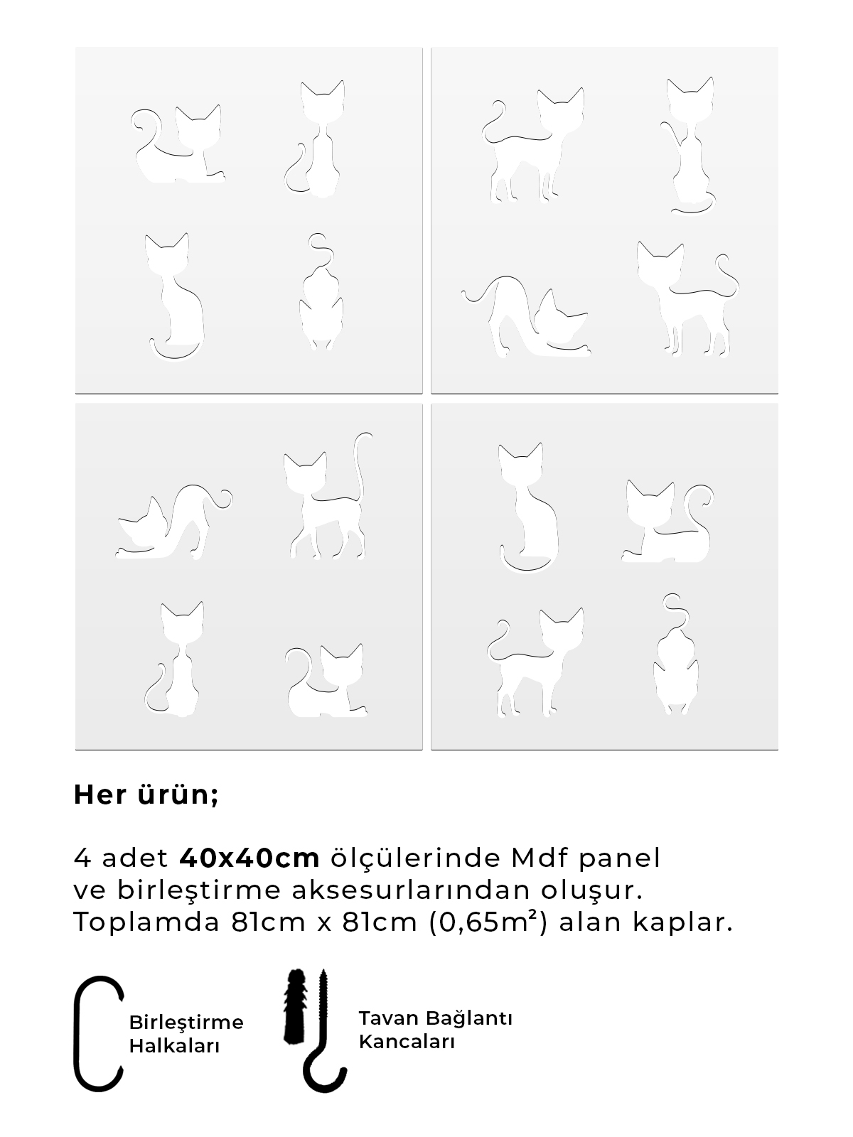 Lazer Kesim Ahşap Sarkıt Paravan Seti