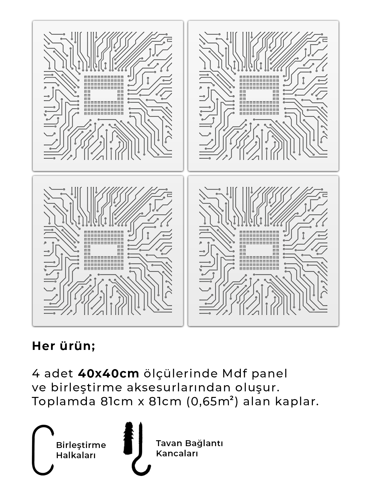 Lazer Kesim Ahşap Sarkıt Paravan Seti