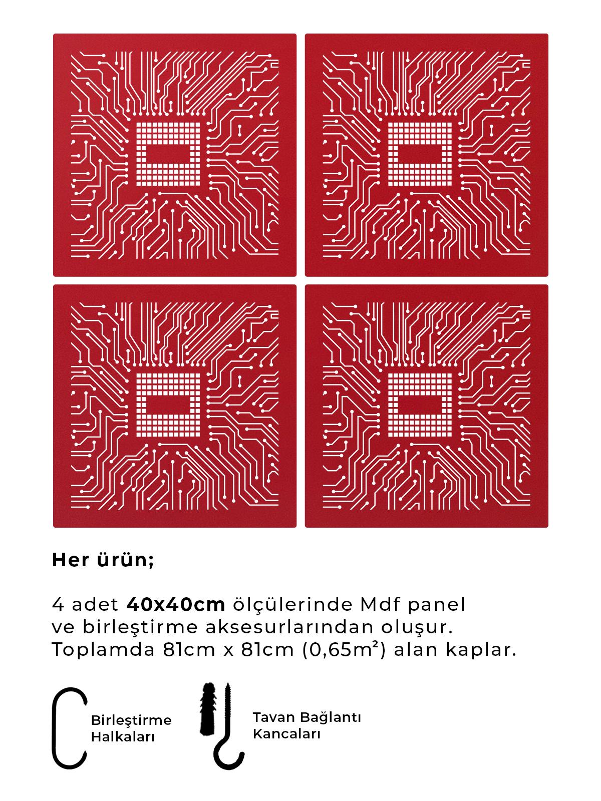 Lazer Kesim Ahşap Sarkıt Paravan Seti
