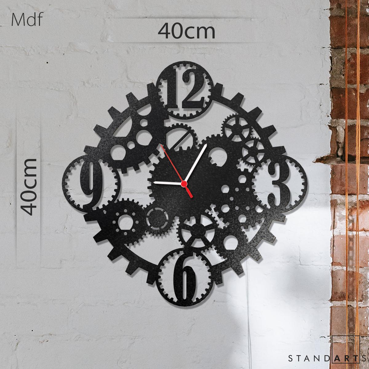 W’clock Dekoratif Duvar Saati
