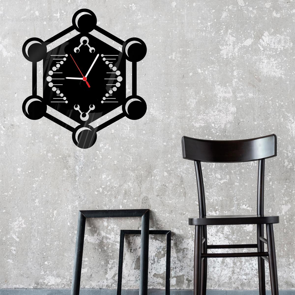W’clock Dekoratif Duvar Saati - Biyoloji