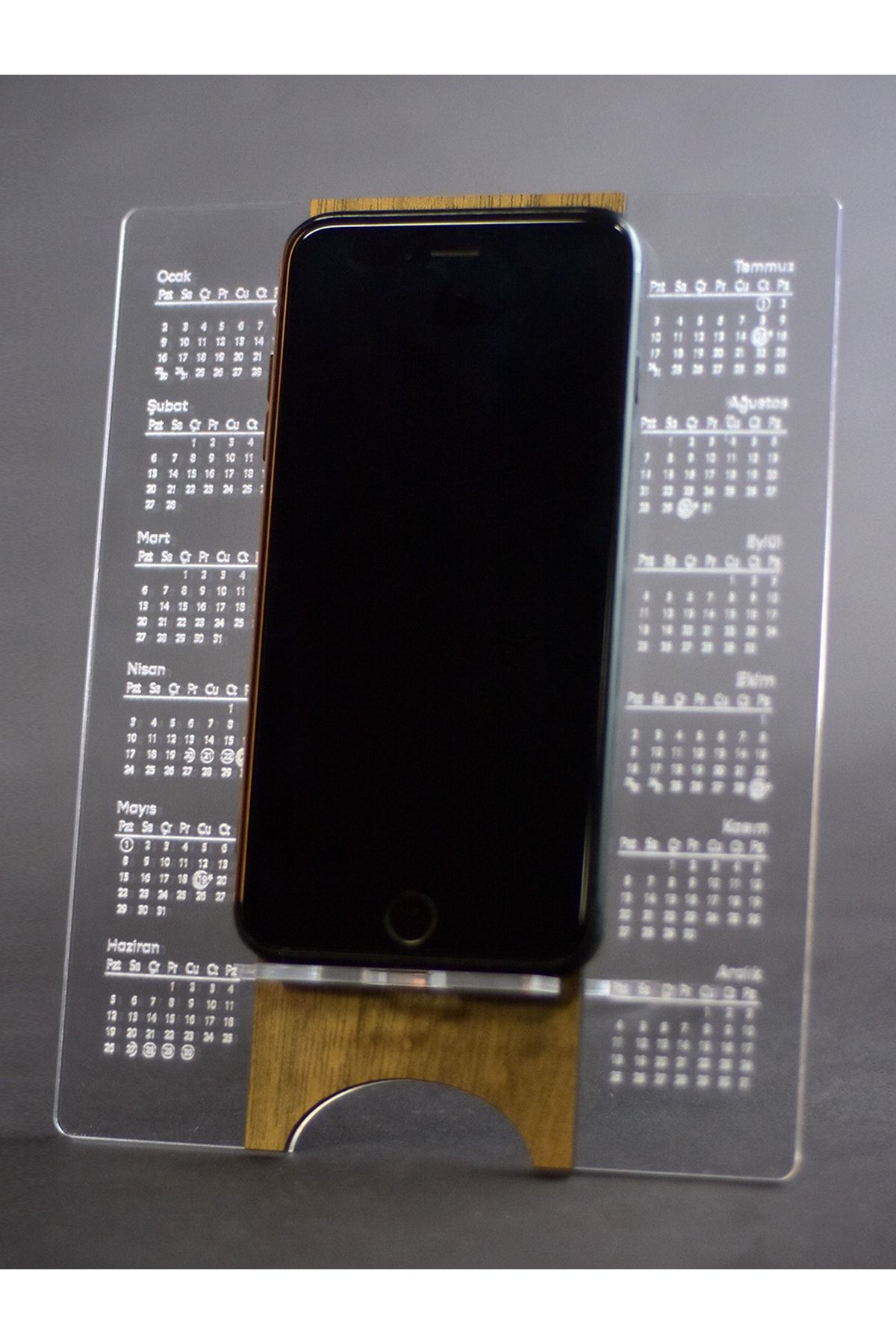 2026 Masaüstü Takvim - Masaüstü Telefon Standı