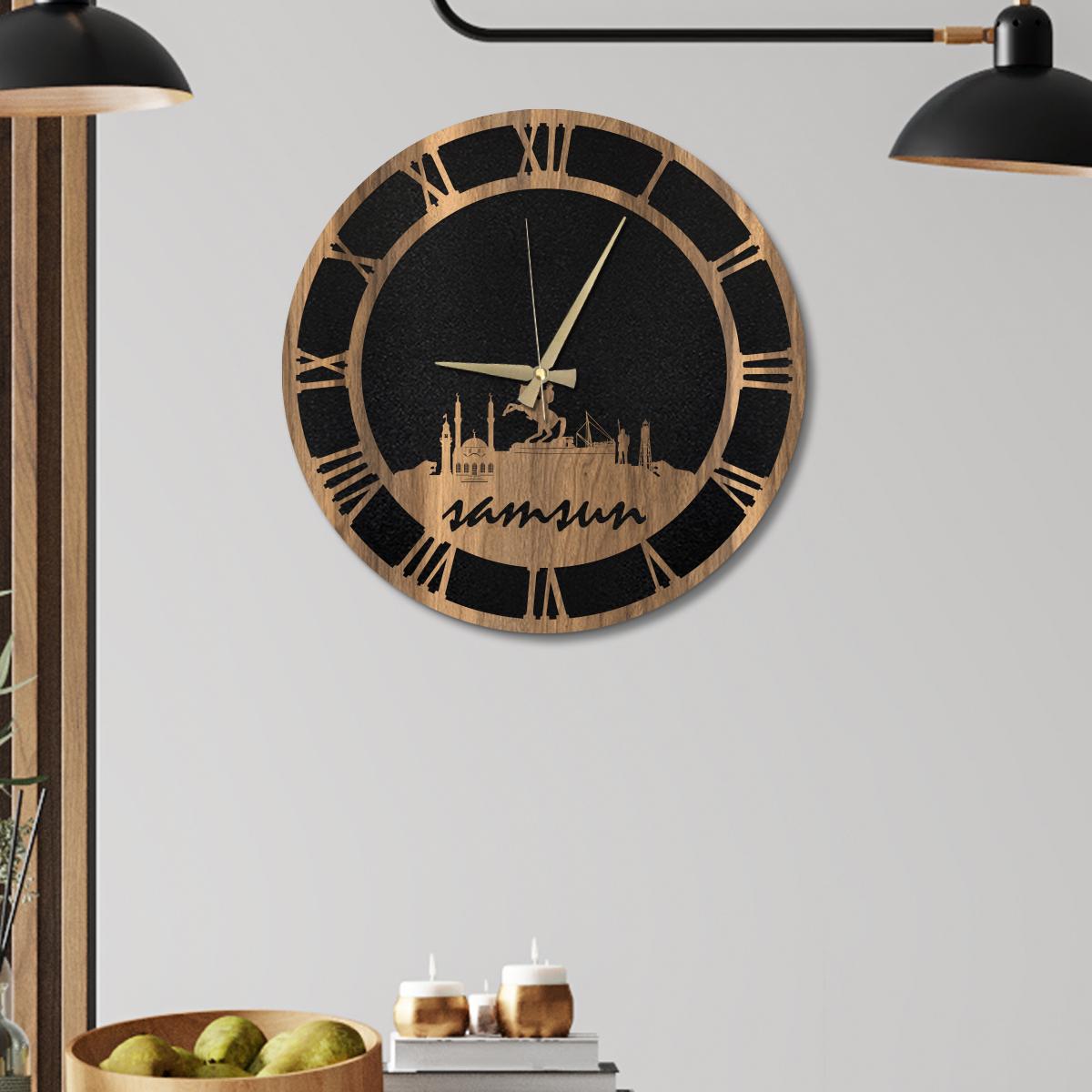 Samsun Temalı Duvar Saati