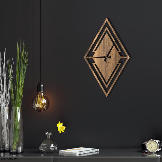 W’clock Dekoratif Duvar Saati - Geo