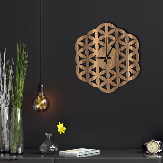 W’clock Dekoratif Duvar Saati - Geo
