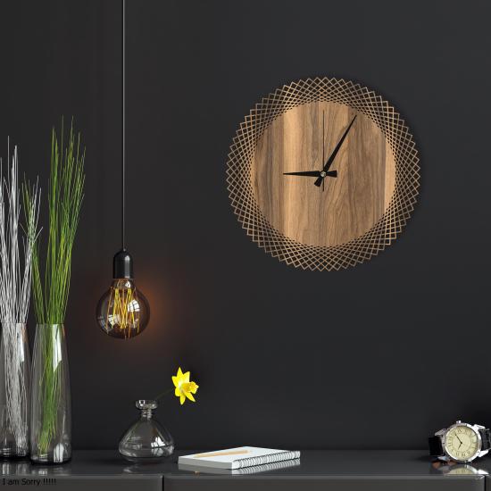 W’clock Dekoratif Duvar Saati - Geo