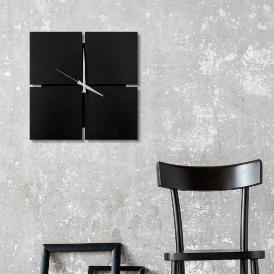 W’clock Dekoratif Duvar Saati - Kareler