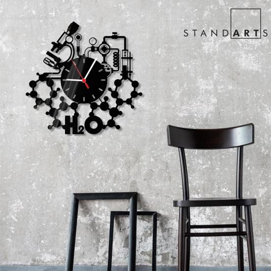W'clock Dekoratif Duvar Saati - Kimya
