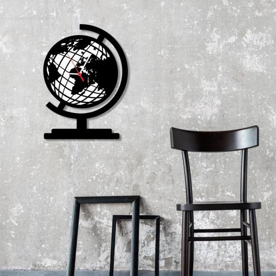 W’clock Dekoratif Duvar Saati - Coğrafya