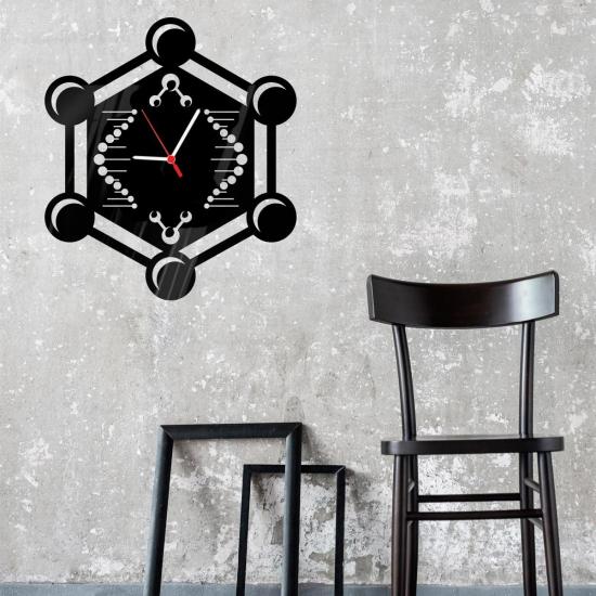 W’clock Dekoratif Duvar Saati - Biyoloji