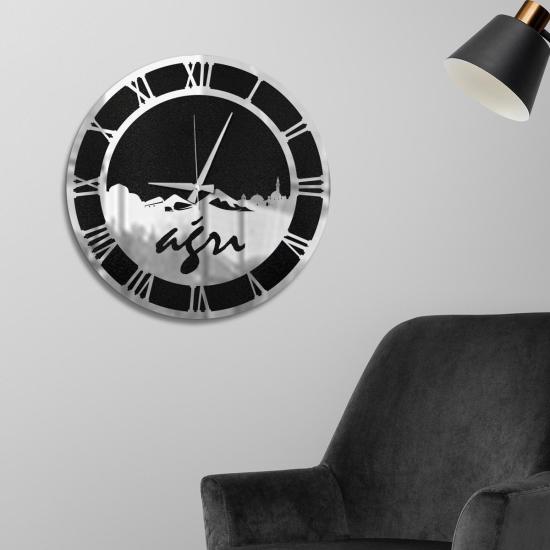 W'clock Memleket Serisi - Ağrı Temalı Duvar Saati