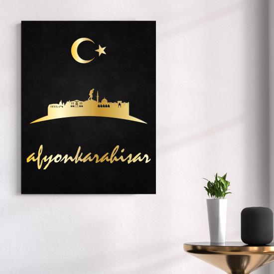 Afyon Temalı Ahşap Tablo