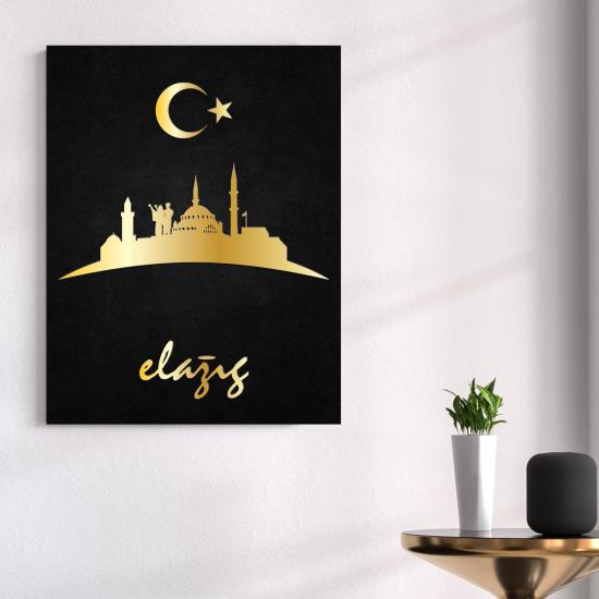 Elazığ Temalı Ahşap Tablo
