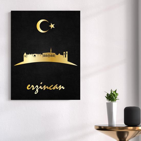 Erzincan Temalı Ahşap Tablo
