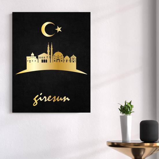 Giresun Temalı Ahşap Tablo
