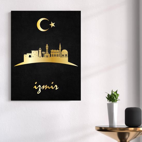 Izmir Temalı Ahşap Tablo