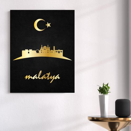 Malatya Temalı Ahşap Tablo