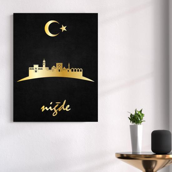 Niğde Temalı Ahşap Tablo