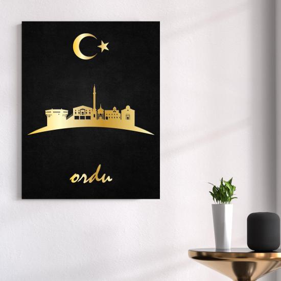 Ordu Temalı Ahşap Tablo