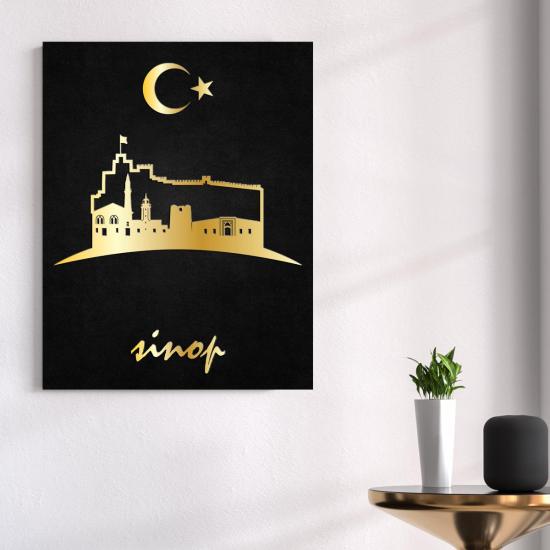 Sinop Temalı Ahşap Tablo