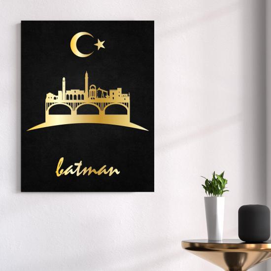 Batman Temalı Ahşap Tablo