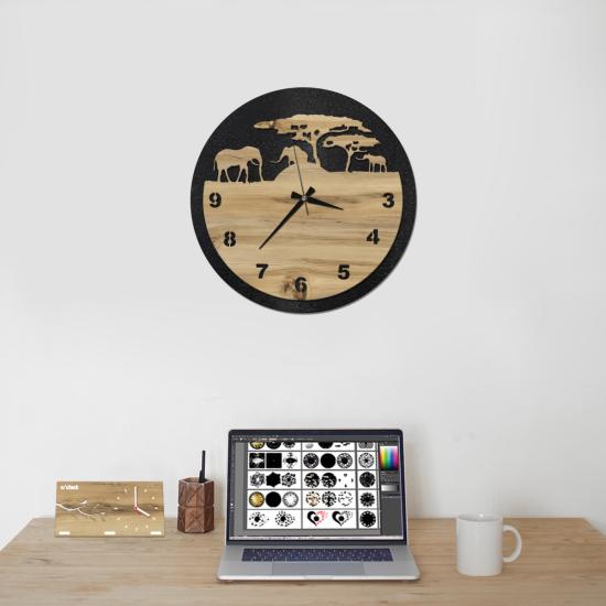 W'clock Dekoratif Duvar Saati - W'design