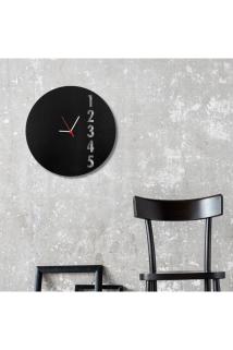 W'clock Dekoratif Minimal Daire Ahşap Duvar Saati