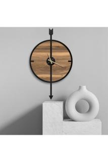 W’clock Ahşap Duvar Saati - Shapes