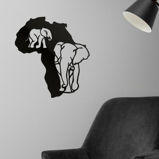 Ahşap Tablo - Afrika