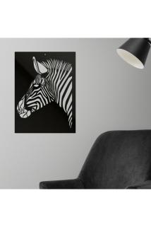 Ahşap Tablo - Zebra