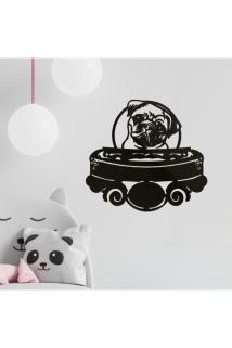Ahşap Tablo - Dj Pug