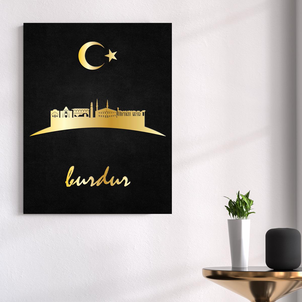 Burdur Temalı Tablo