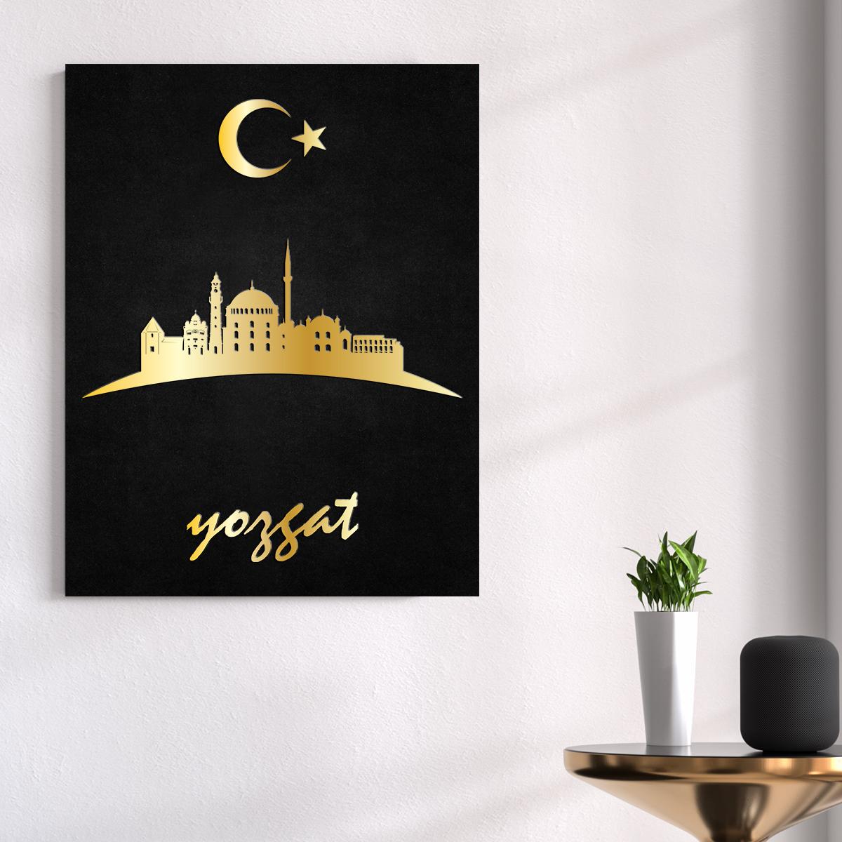 Yozgat Temalı Ahşap Tablo