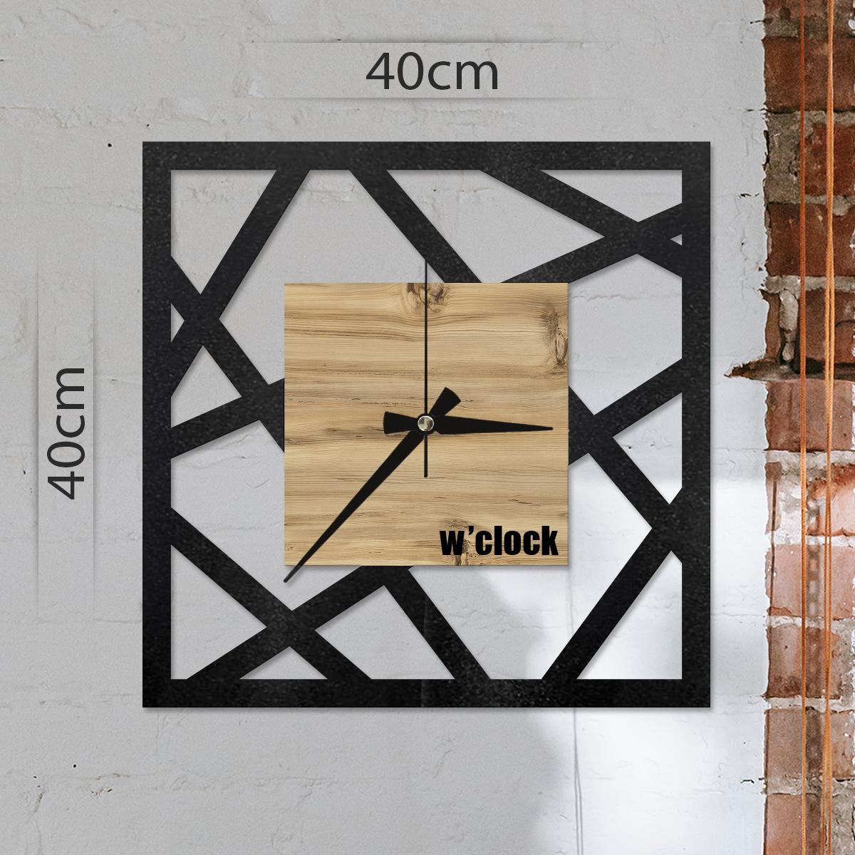 W’clock Dekoratif Duvar Saati - W’design