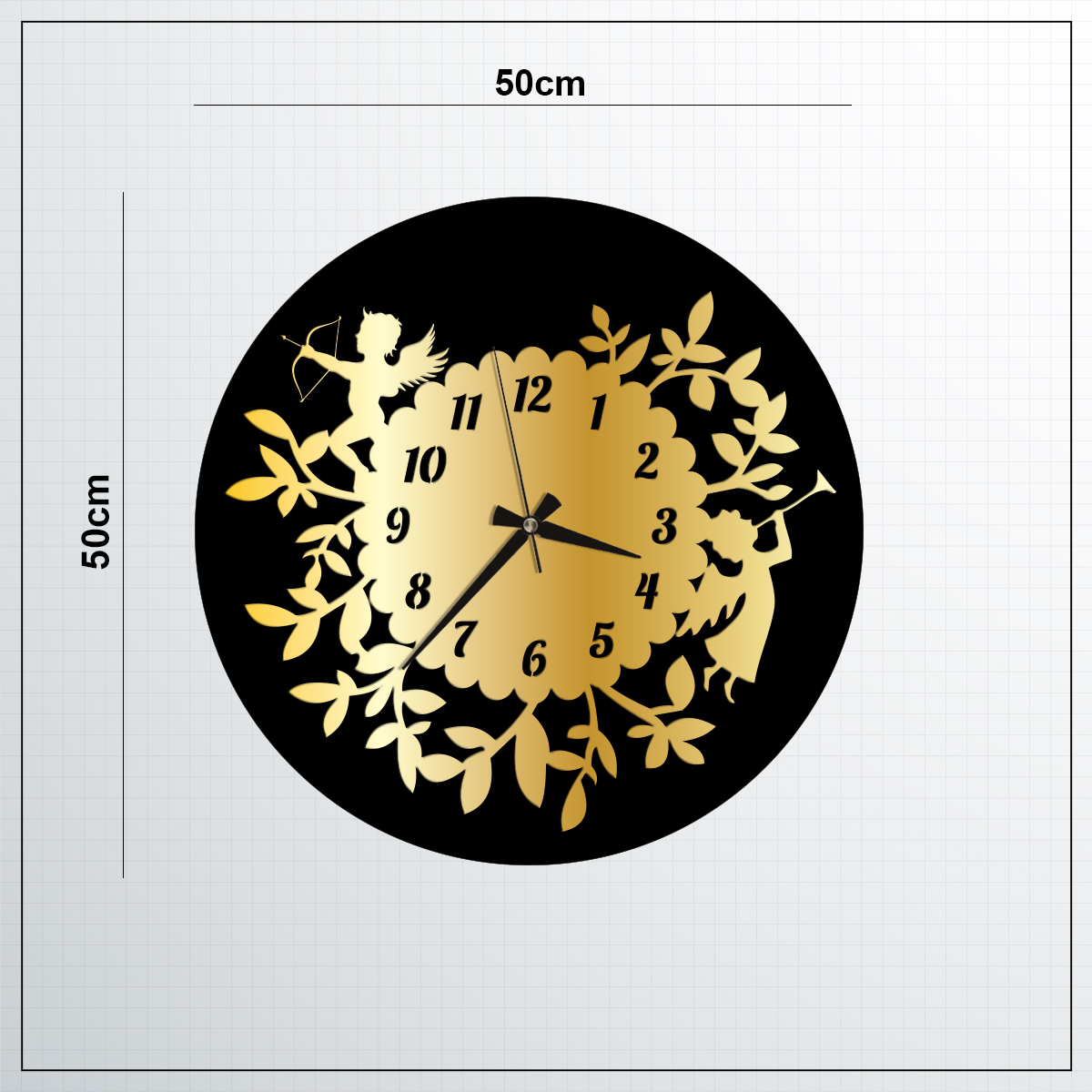 W’clock Dekoratif Duvar Saati