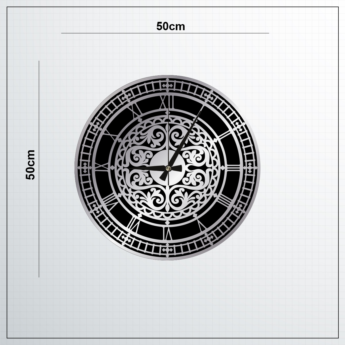 W’clock Dekoratif Duvar Saati