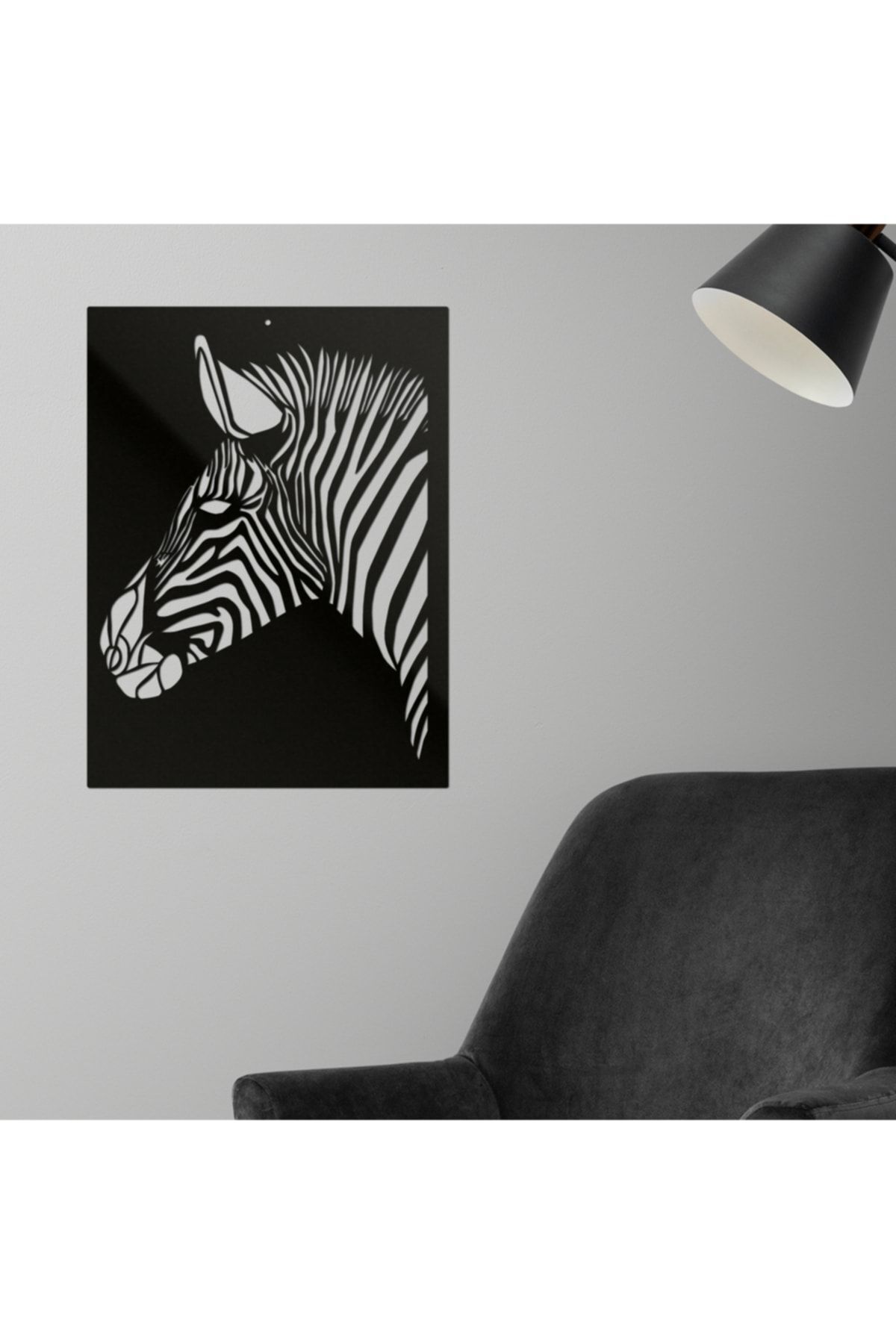 Ahşap Tablo - Zebra