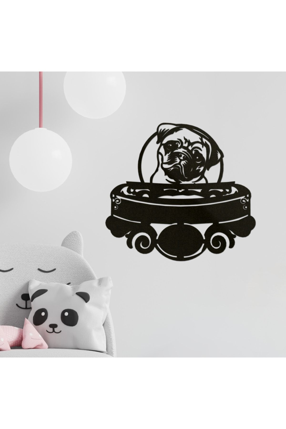 Ahşap Tablo - Dj Pug